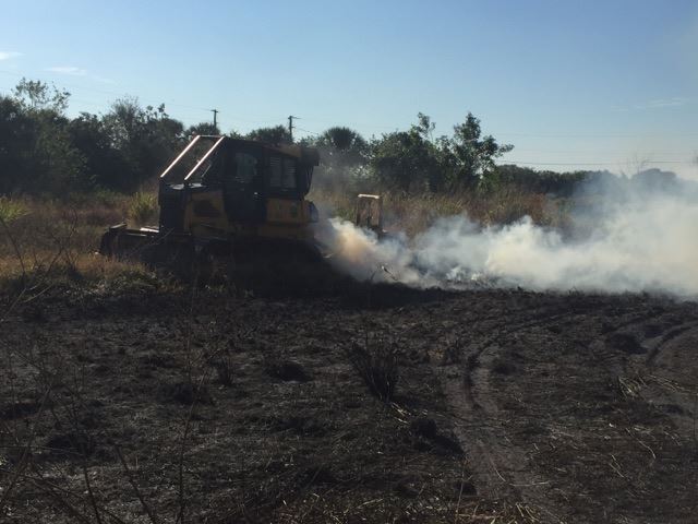 Trowbridge Brush Fire
